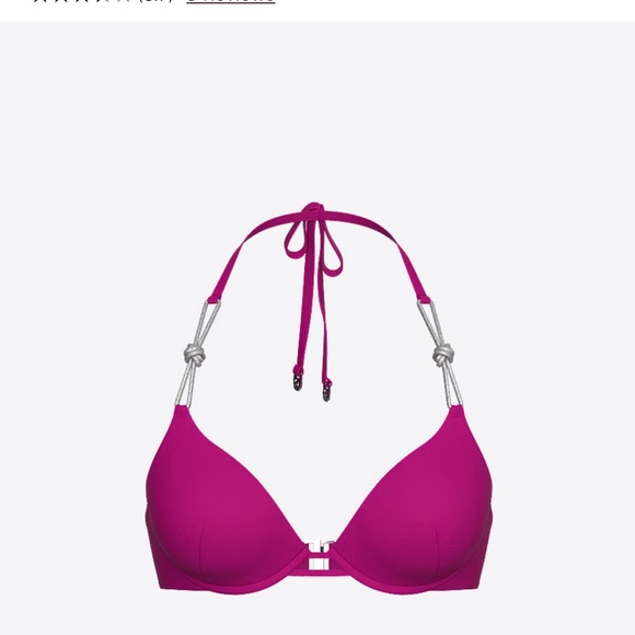 Victoria Secret bikini “Shine Rope” bombshell 34DD, 36DD,32D, 34D, 34A & bottoms - Picture 5 of 15